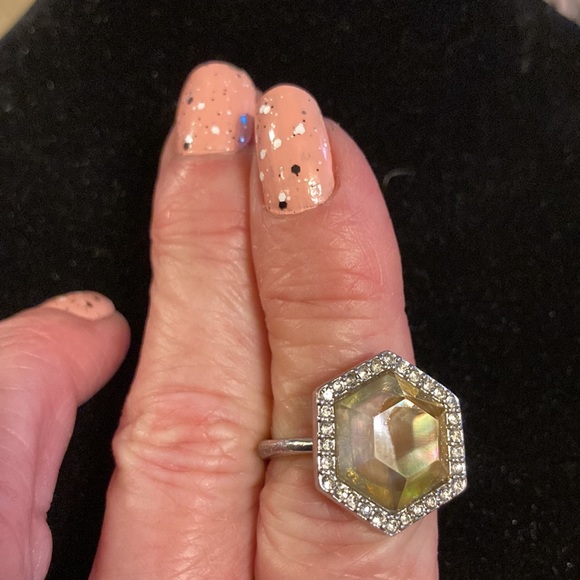 Chloe and Isabel mother of Pearl style fashion ring size 8 - Picture 4 of 10